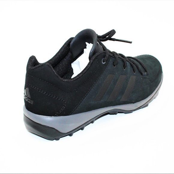 Adidas Daroga Plus Lea Black Marathon Running/Hiking Shoes Men\'s 9 NWT!